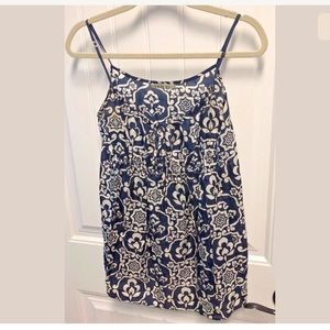 Velvet Silk Spaghetti Straps Navy E4-858